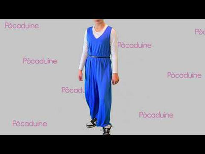 Royal Blue Jumpsuit with Pockets